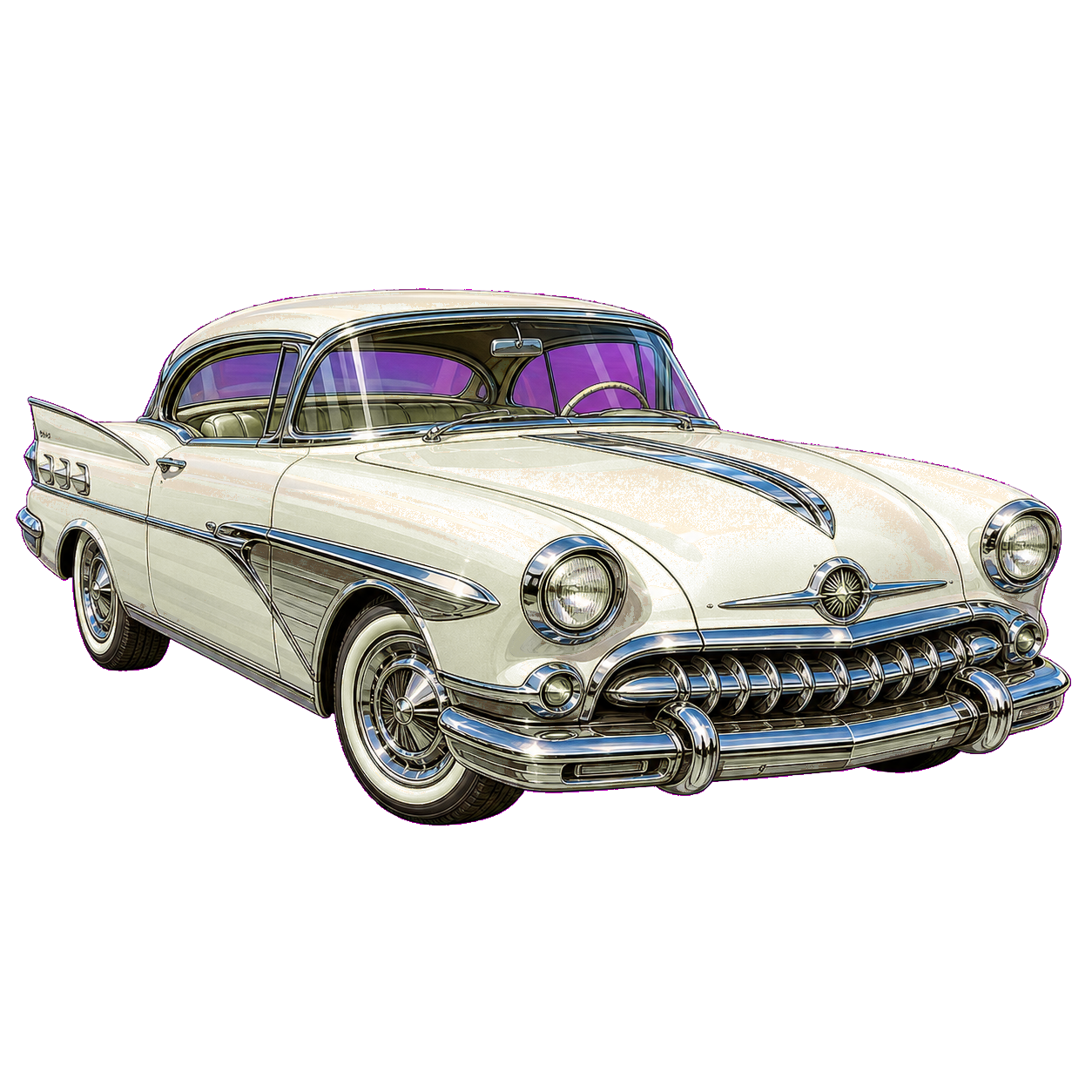 The fictional Giltwheel classic car